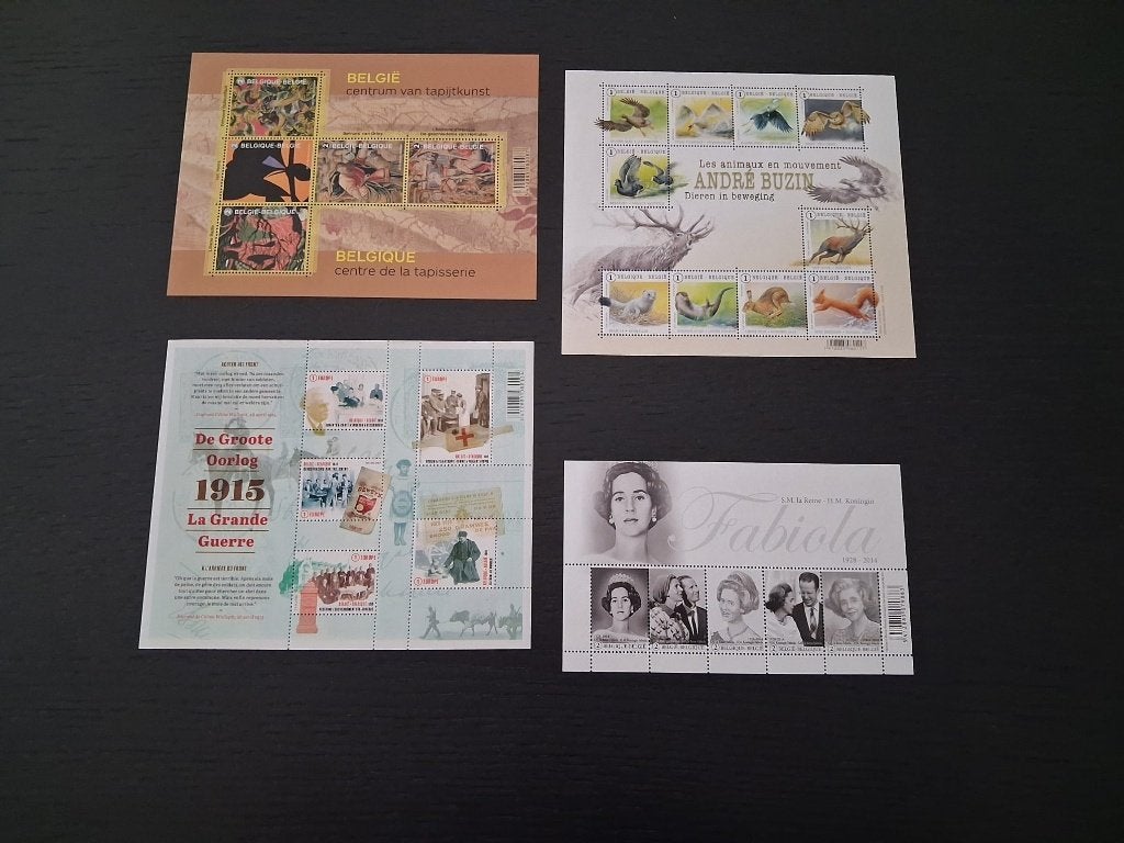 Blocks, Belgique, 2015, Timbres & Monnaies, Neuf, Enlèvement ou Envoi, Non oblitéré, Gomme originale