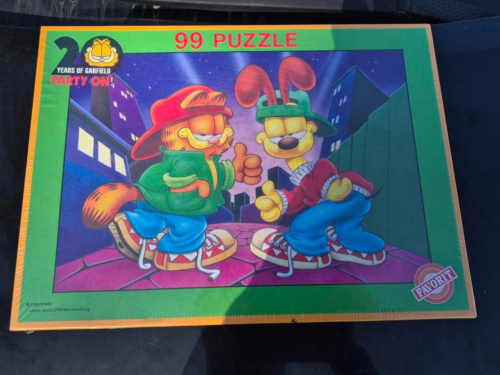 Garfield puzzle vintage neuf, Enlèvement ou Envoi