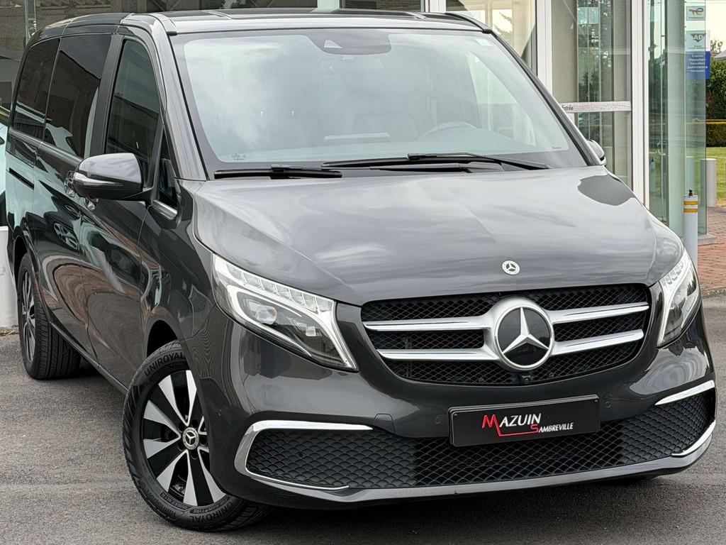 Mercedes-Benz V-Klasse 300 d LWB * 8 Pl. * Aut * Cuir * Cam, Auto's, Automaat, 174 kW, Gebruikt, 4 cilinders