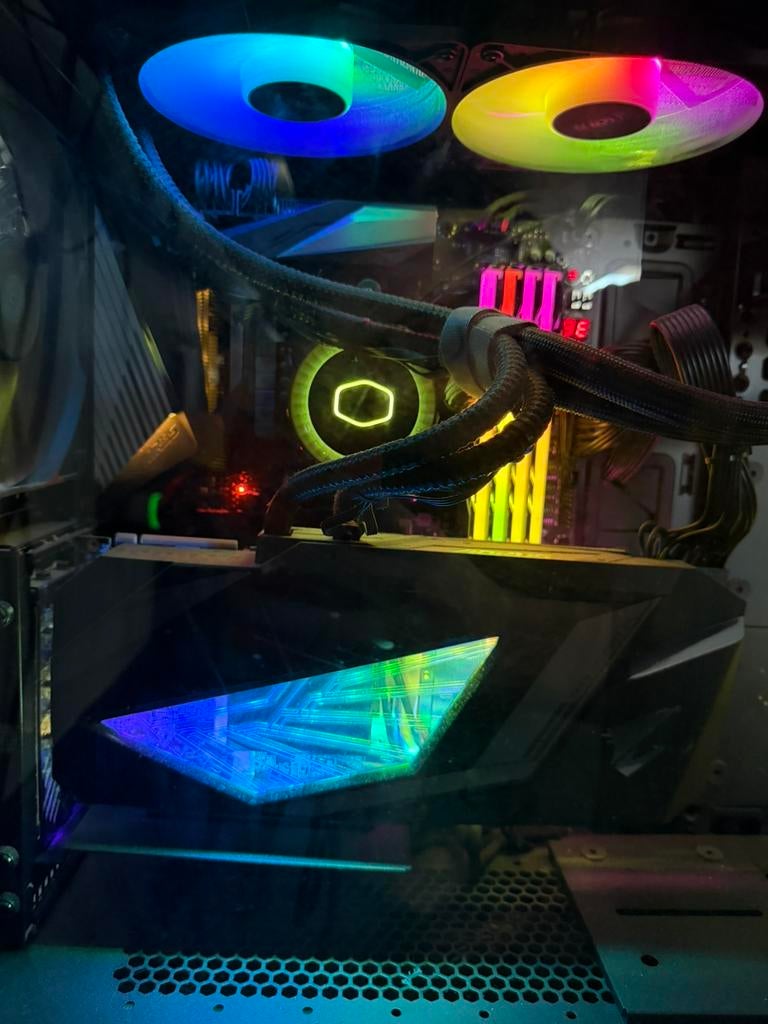High-End Gaming PC – Ryzen 9 + RTX 2080 Super Waterforce, Computers en Software, Desktop Pc's, Zo goed als nieuw, 32 GB, Gaming