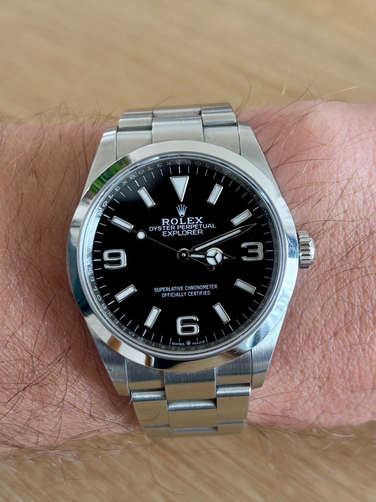 Rolex Explorer 124270 36mm garantie, Bijoux, Sacs & Beauté, Montre-bracelet, Rolex, Acier, Enlèvement