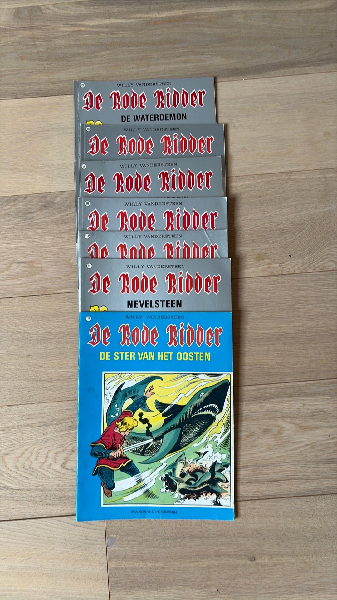 De rode ridder, Boeken, Ophalen, Zo goed als nieuw