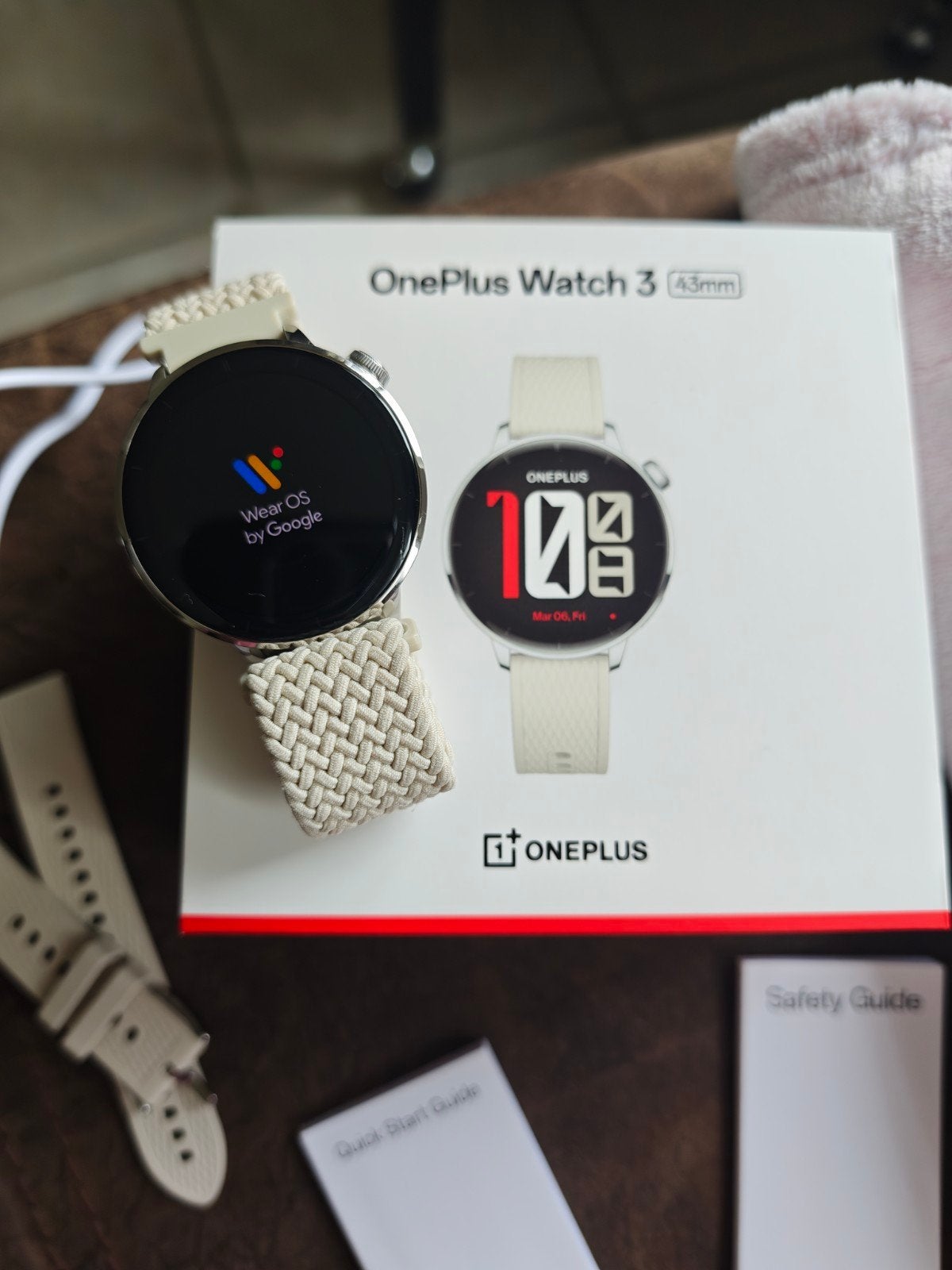 ZGAN Oneplus watch 3 smartwatch, Enlèvement, Comme neuf, Oneplus
