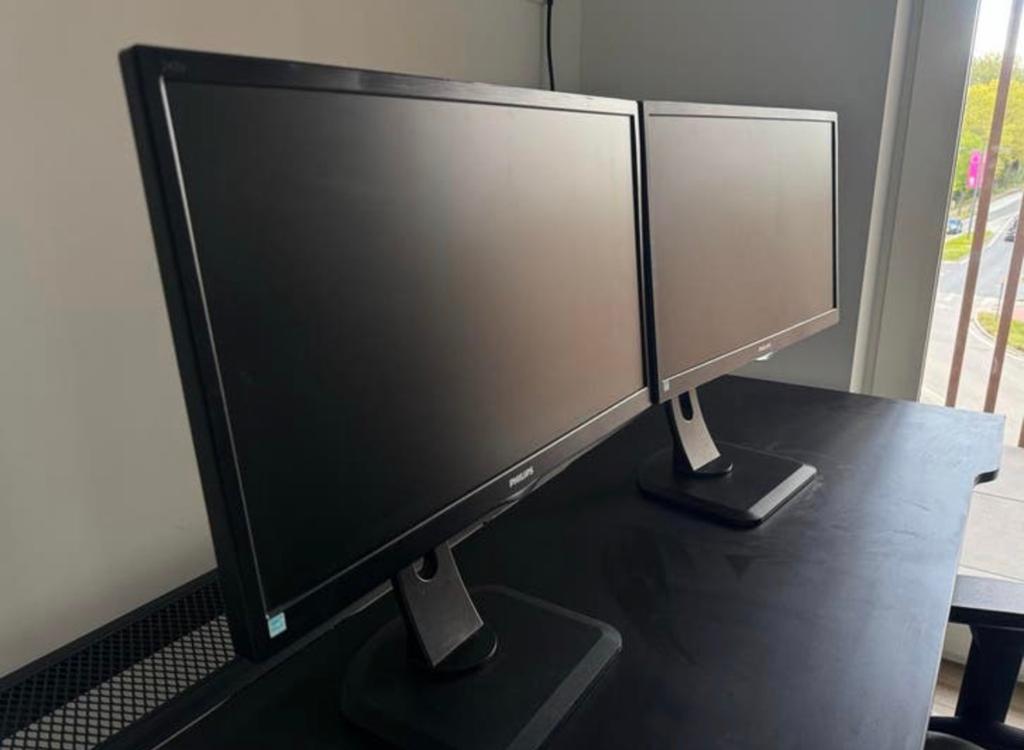 Moniteur Philips (2 pièces), Informatique & Logiciels, Moniteurs, Enlèvement, Comme neuf, HD, DVI