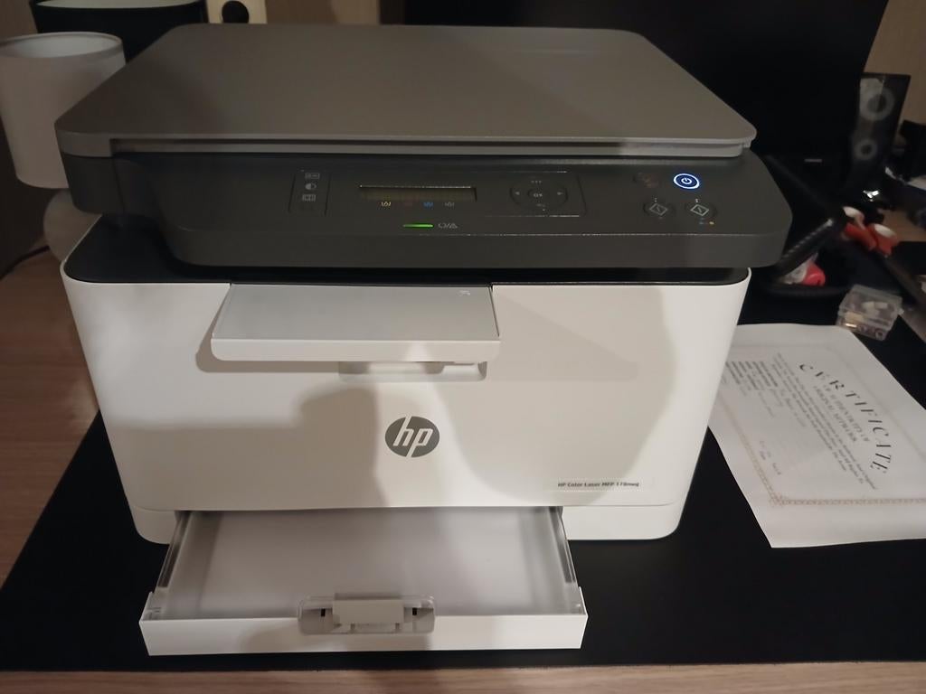 HP color Laser printer MFP 178nw, Computers en Software, Printers, Ophalen, Scannen, Laserprinter, All-in-one