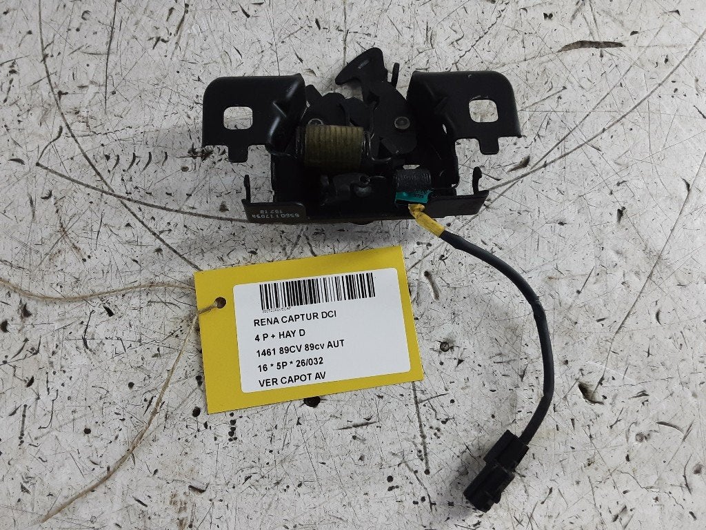 MOTORKAP SLOT Renault Captur I (2R) (01-2013/-) (656011705R), Gebruikt, Renault, Peter-Huppertz-Straße 5
51063  Köln, DE, Dialog.deutschland@renault.de