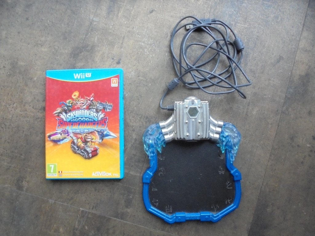 Skylanders Super Chargers & Portal vr Wii U (zie foto's) VII, Avontuur en Actie, Gebruikt, 2 spelers, Ophalen of Verzenden