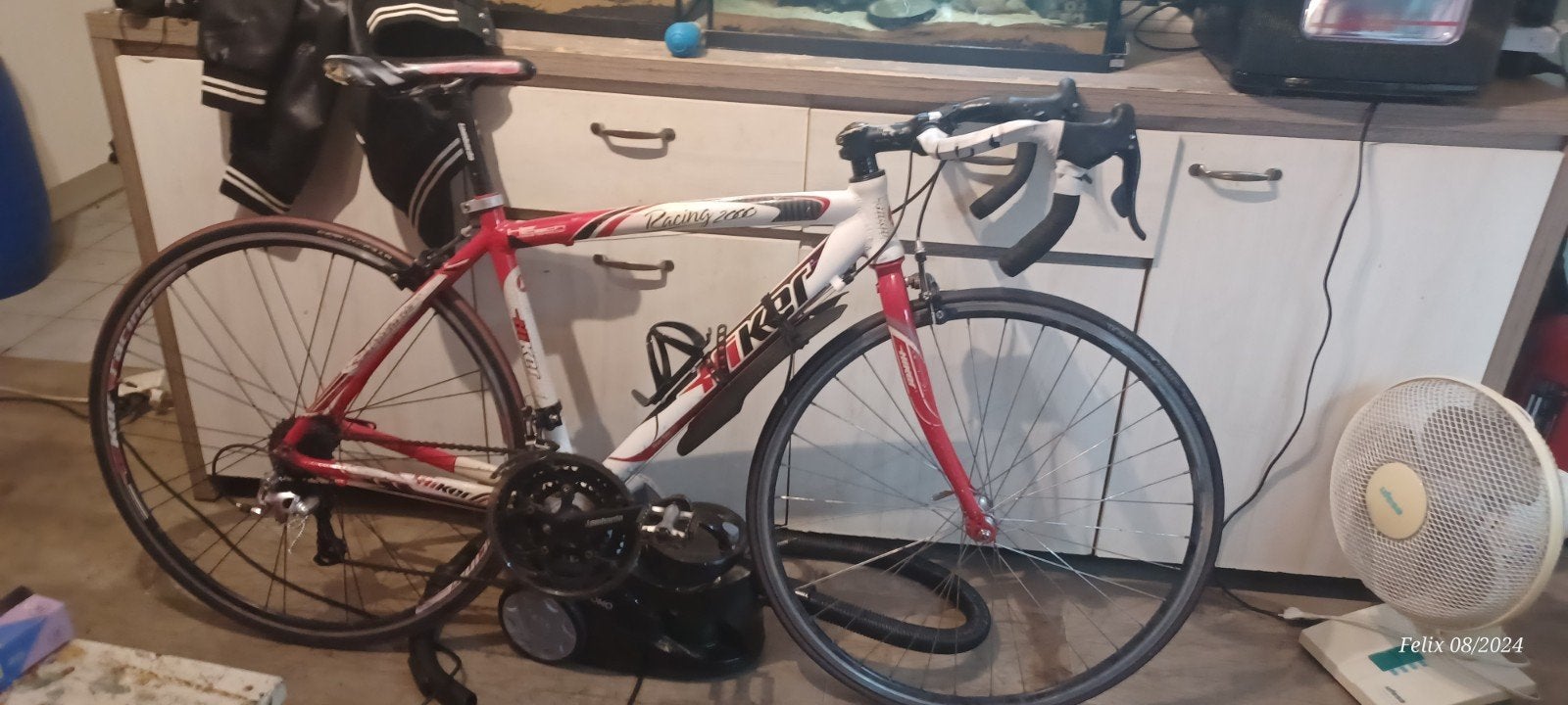 koersfiets, Ophalen