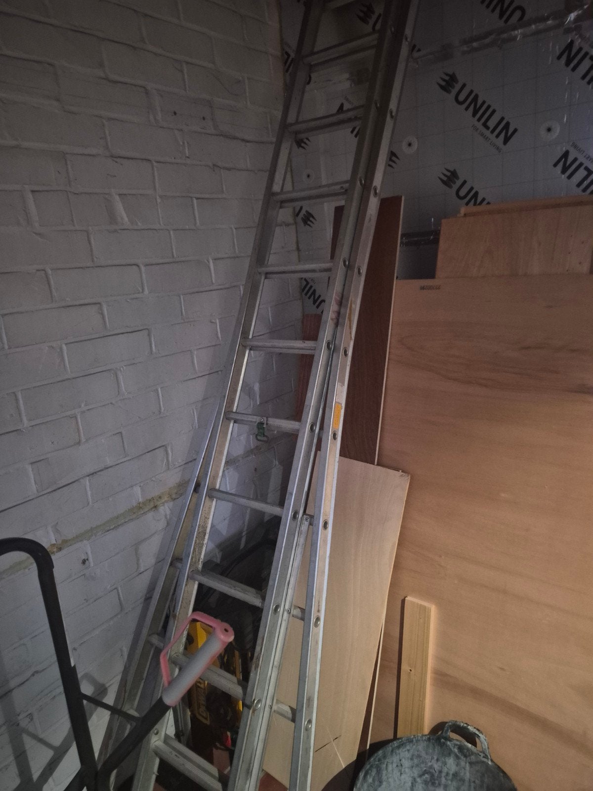 ladder, Ophalen, Ladder, Opvouwbaar of Inschuifbaar, 4 meter of meer