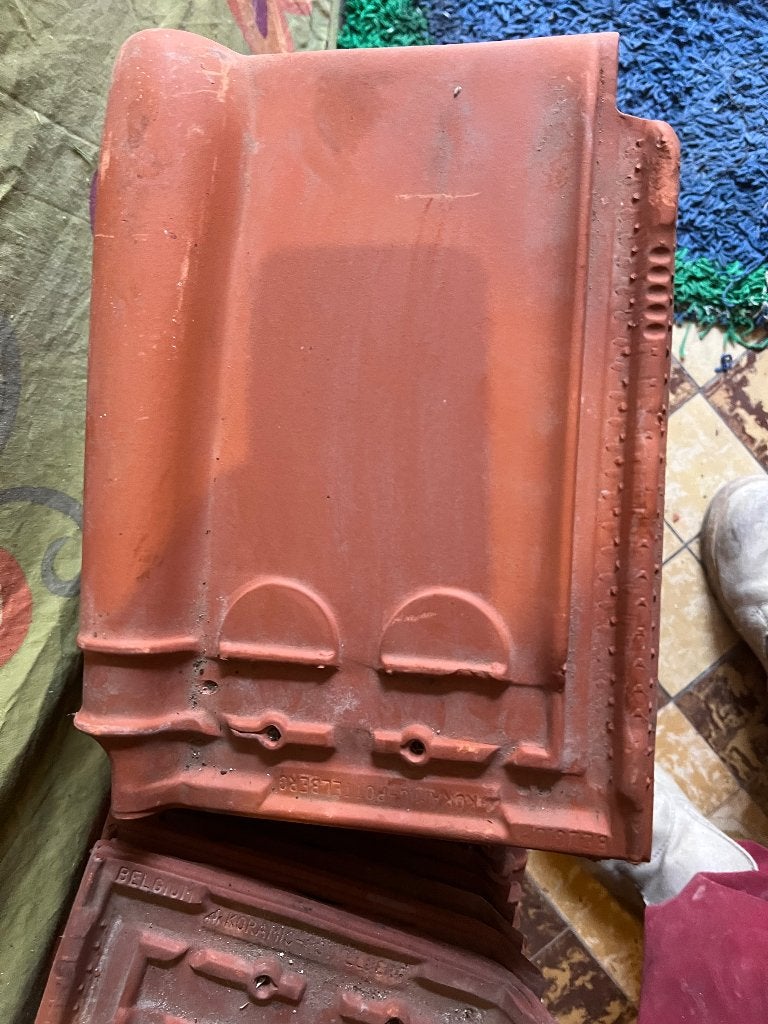 dakpannen', Comme neuf, Enlèvement, 5 à 10 m², Rouge