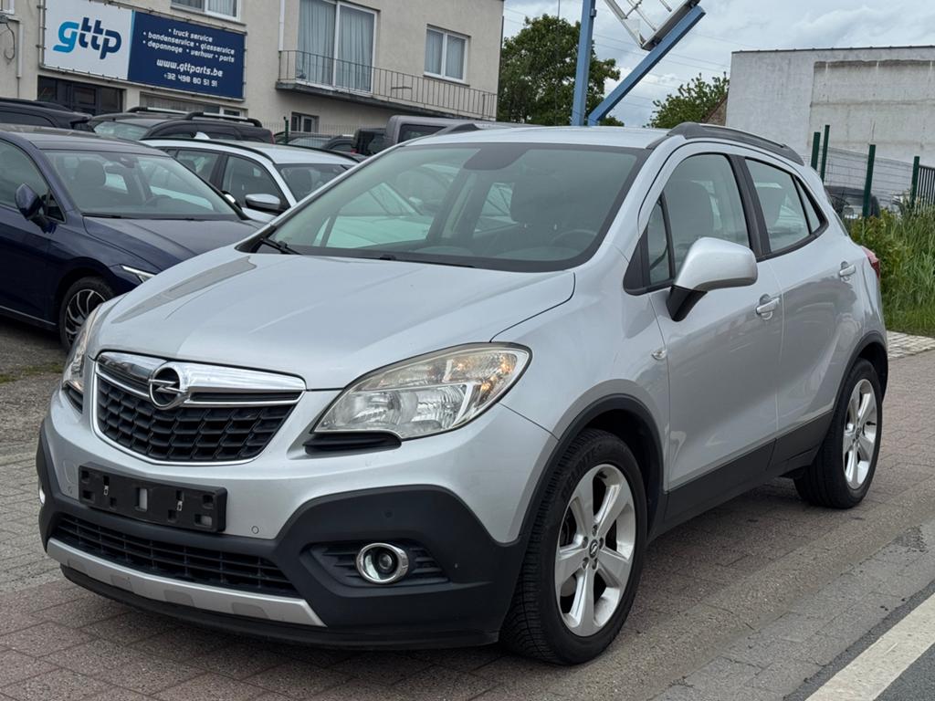 Opel Mokka 1.6 Benzine 85kw/116pk Ecotec 120.000km, Voorwielaandrijving, Euro 5, Stof, Zwart