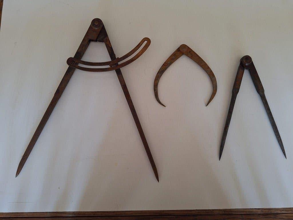 Antieke passers. Nieuwe prijs!!!, Antiek en Kunst, Ophalen