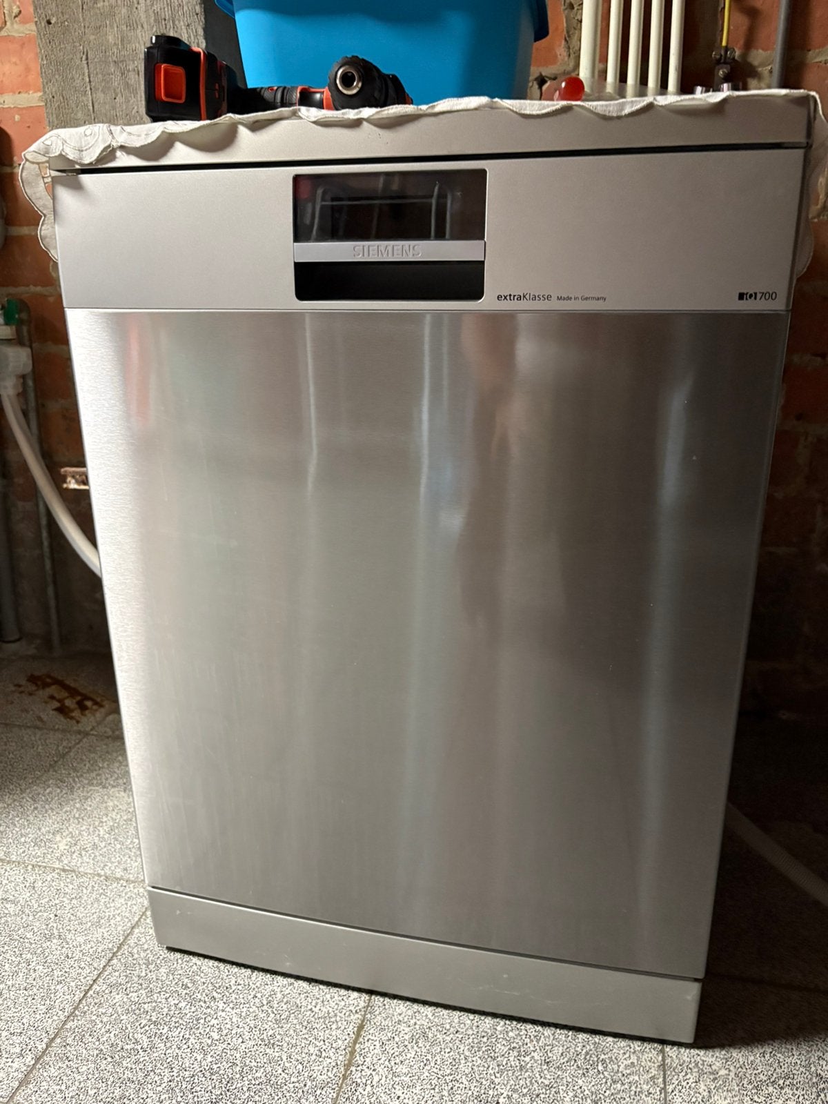 Vrijstaande vaatwasmachine siemens iq700, Ophalen, Zo goed als nieuw
