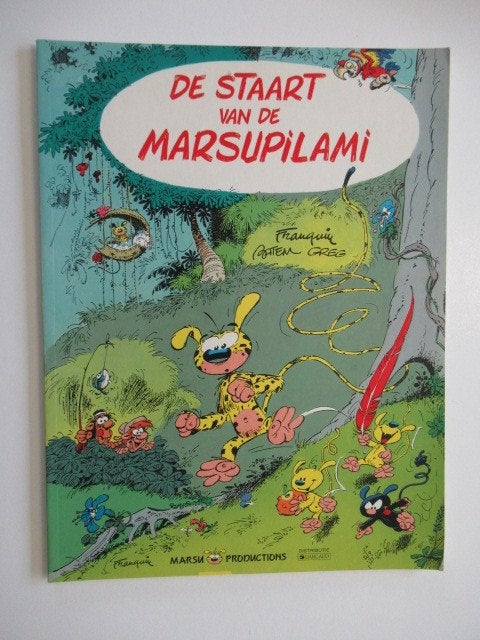 de staart van de marsupilami.........1st, Ophalen of Verzenden, Gelezen
