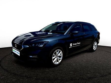Seat Leon ST 1.5 eTSI 150pk DSG MHEV Move! Navi, Auto's, Leon, Break, Zilver of Grijs, Automatische klimaatregeling