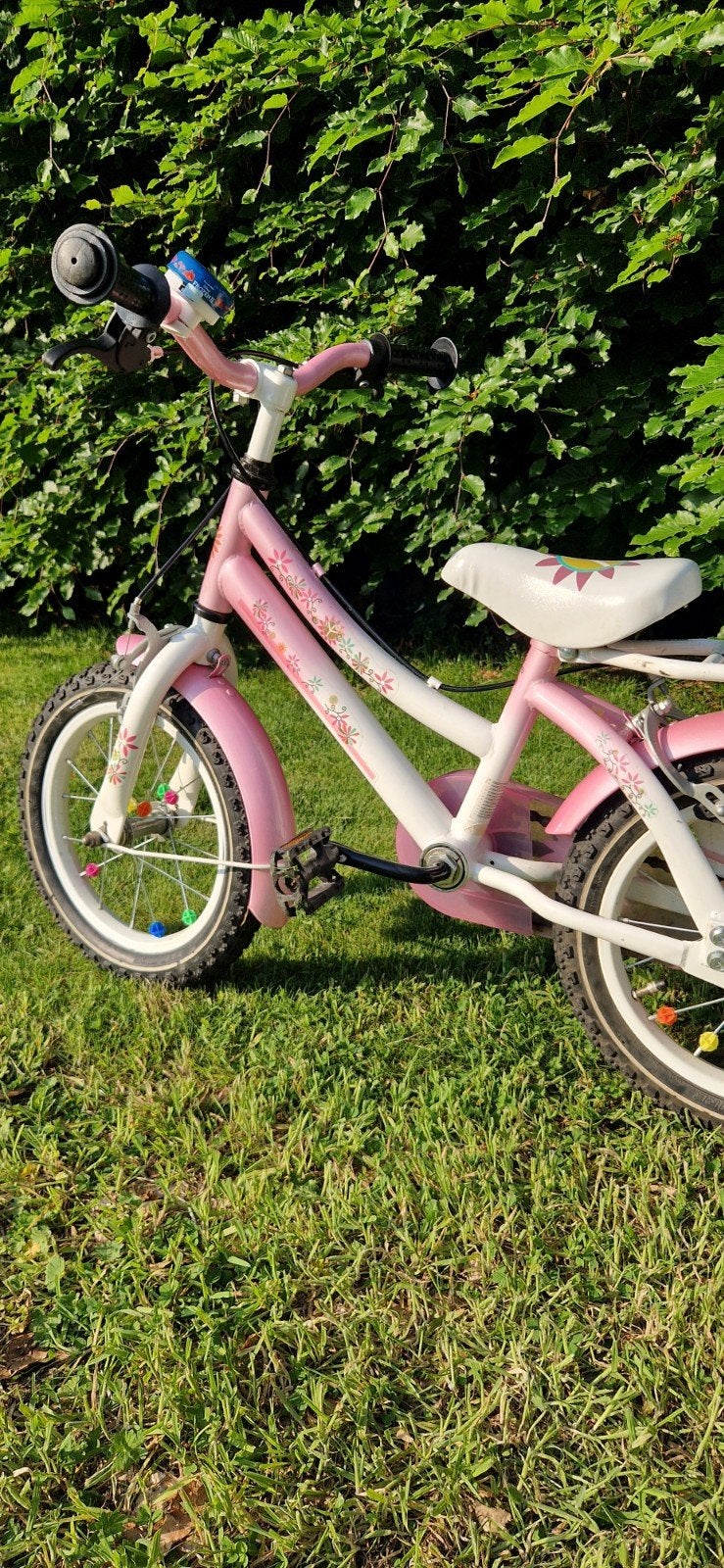 Roze kinderfiets 14 inch, Ophalen