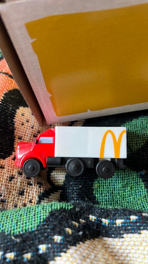 McDonald‘s speelgoed vrachtwagen, Ophalen, Nieuw