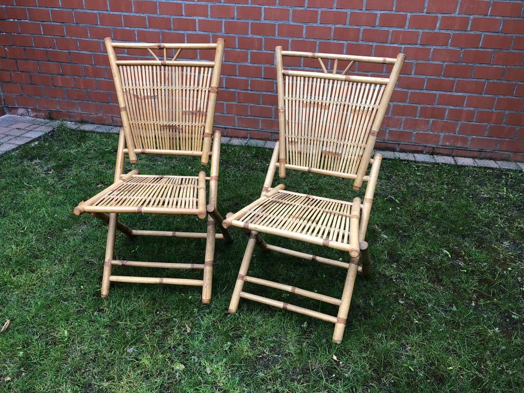 2 rieten stoelen, Ophalen, Twee, Overige kleuren, Zo goed als nieuw