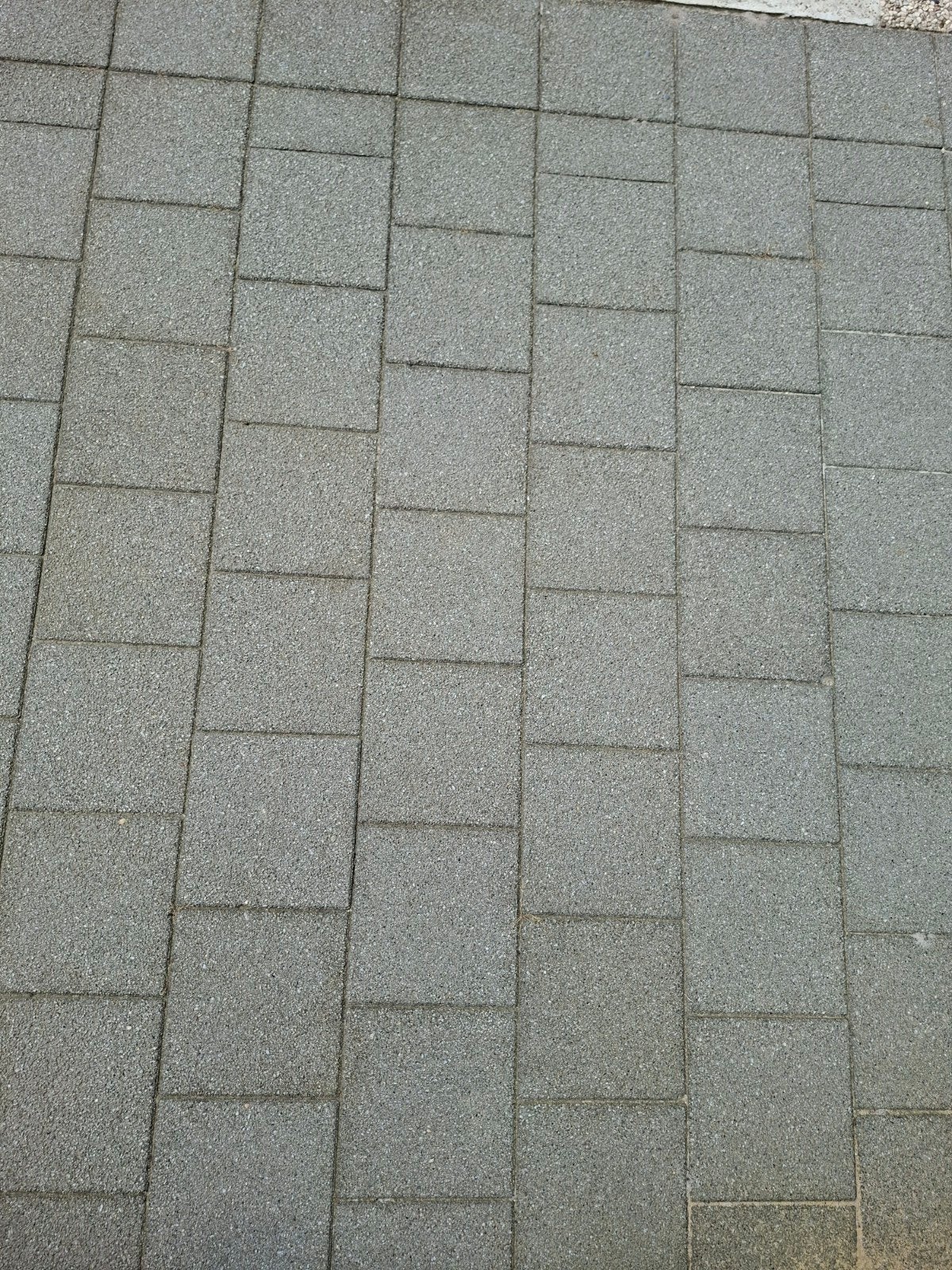 Betonklinker 21 x 21 x 8 - 55 m2, Huis en Inrichting, Stoffering | Behang, Ophalen, 50 tot 75 m², Grijs