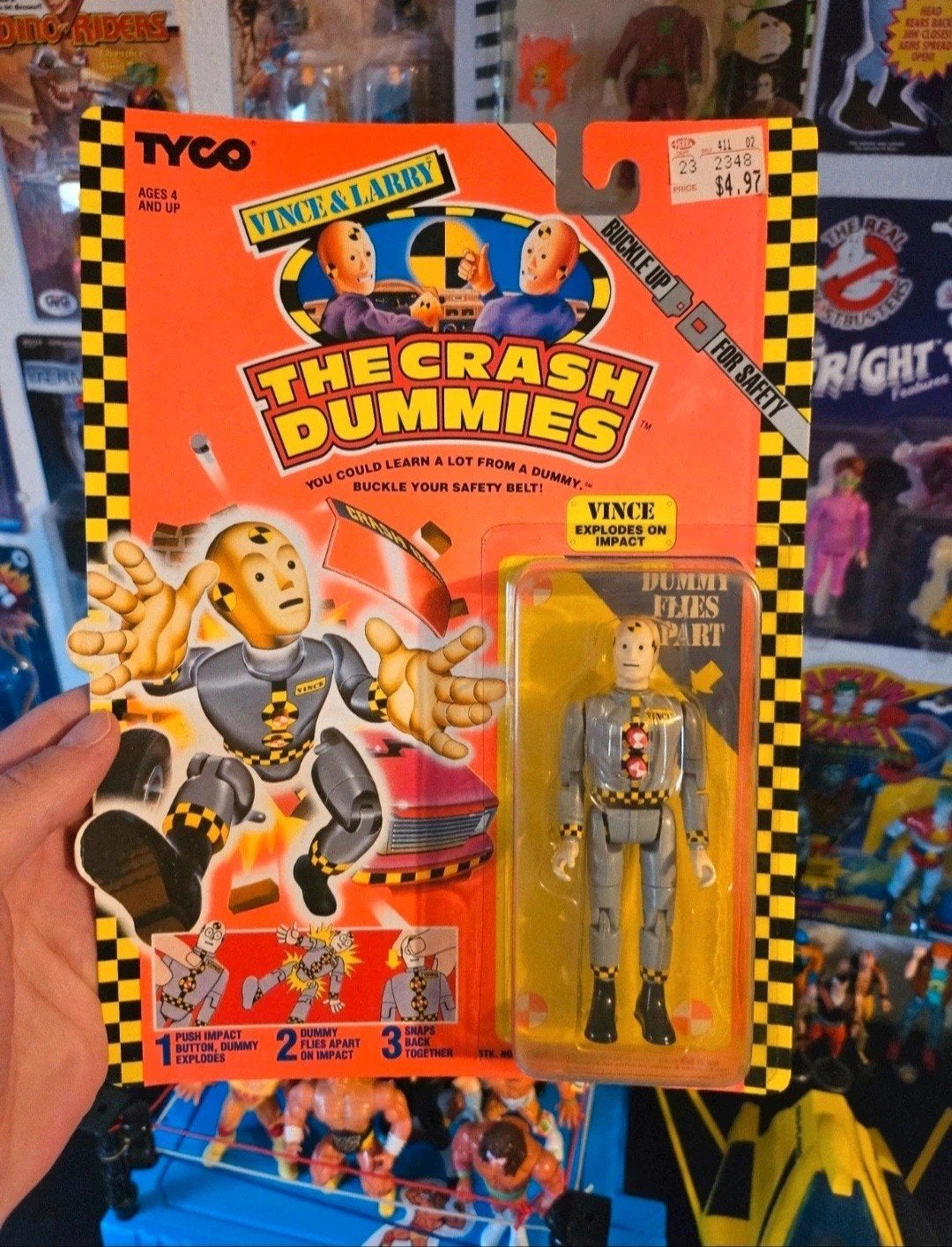 The Crash Dummies - Vince - Tyco 1991, Ophalen of Verzenden