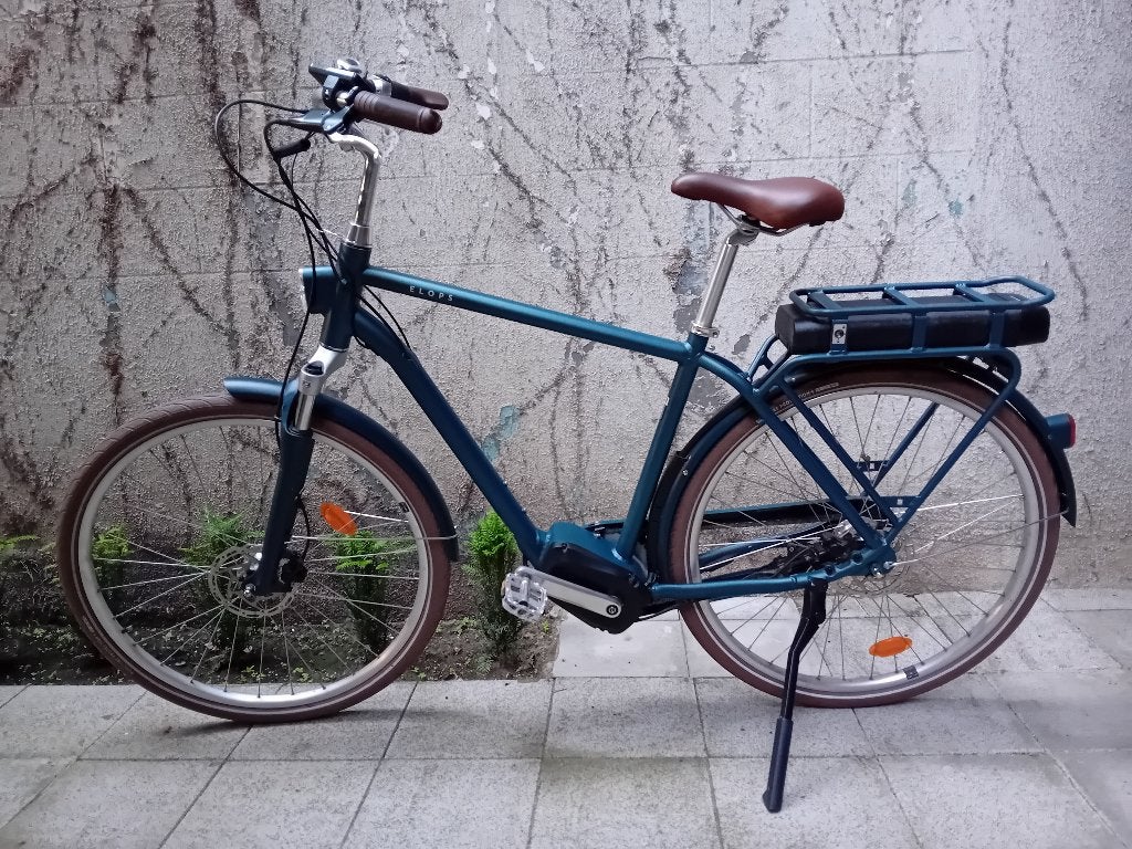Elektrische stadsfiets Elops 920 E Connect, Vélos & Vélomoteurs, Vélos électriques, Comme neuf, Autres marques, 51 à 55 cm, 50 km par batterie ou plus