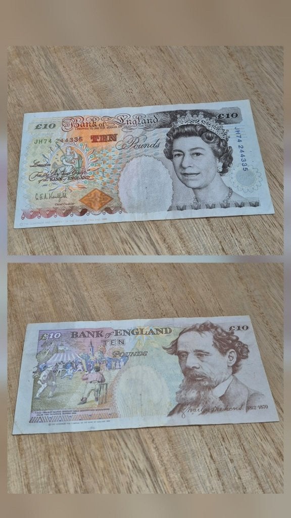 10 pounds 1993 P383, Postzegels en Munten, Bankbiljetten | Europa | Niet-Eurobiljetten, Los biljet, Overige landen, Ophalen of Verzenden