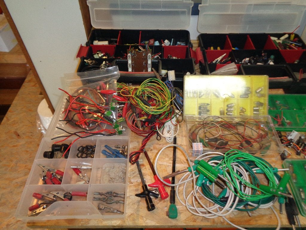 petit matériel technicien  divers switch, lampes et autre, Ophalen, Gebruikt, Overige typen
