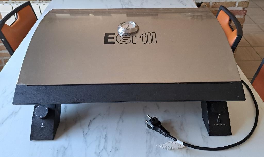 electrische barbecue grill, Tuin en Terras, Elektrische barbecues, Zo goed als nieuw, Ophalen