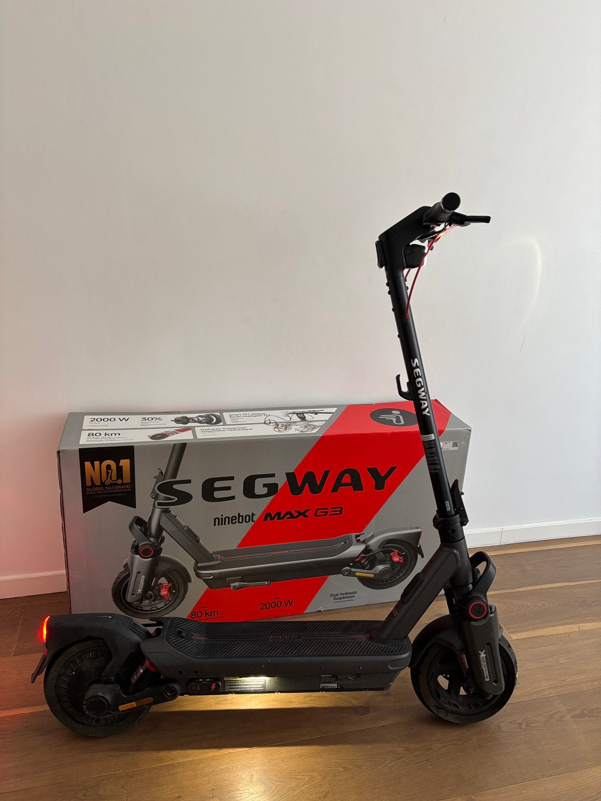 Ninebot max g3, Vélos & Vélomoteurs, Enlèvement, Utilisé
