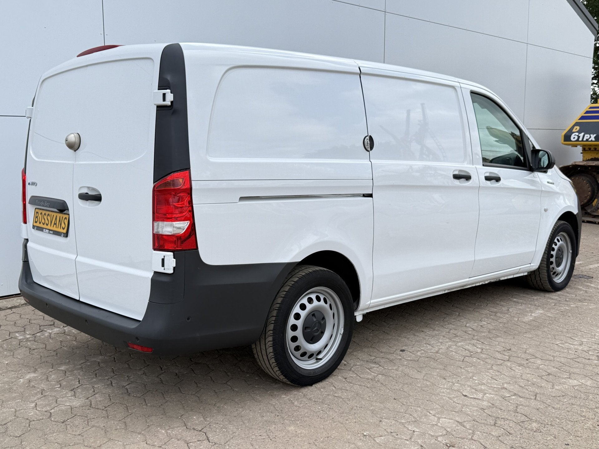 Mercedes-Benz eVito 112 66 kWh 280km WLTP 97% (SOH) Snellade, Auto's, Stof, Zwart, 116 pk, Wit