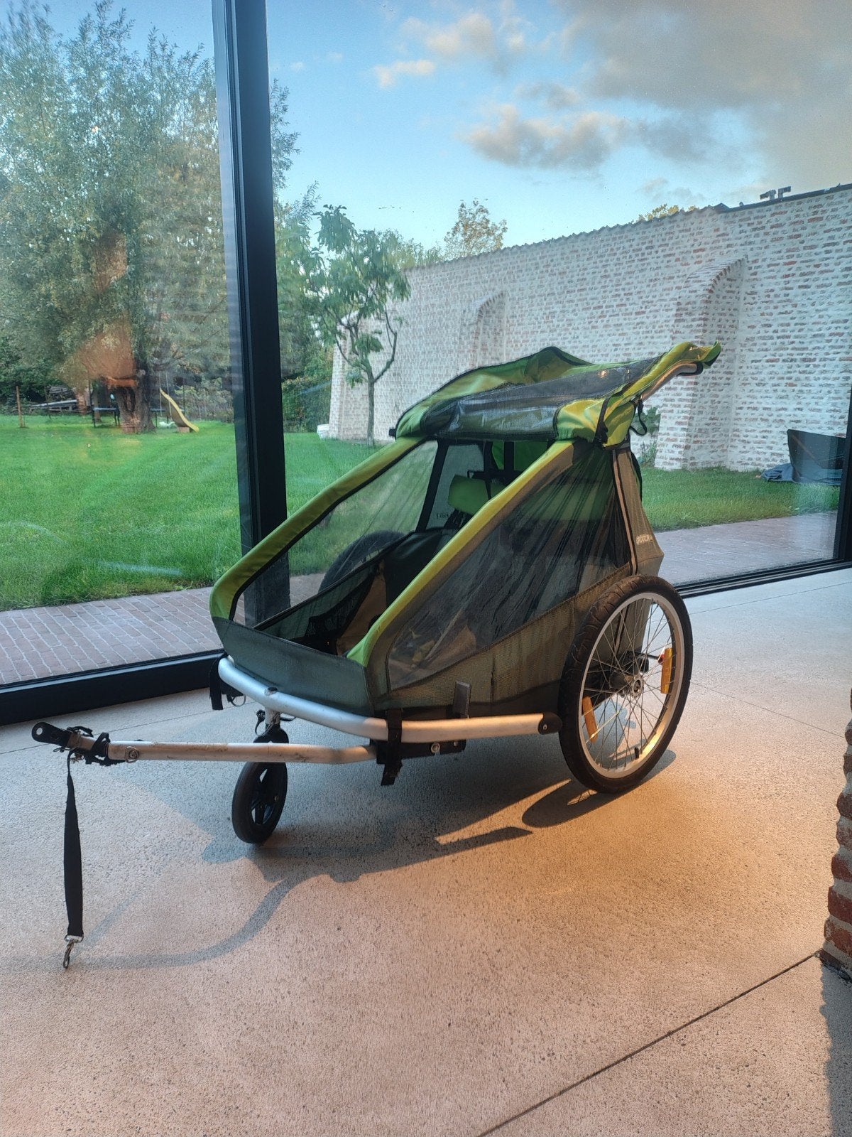 fietskar Croozer kids for 2, Fietsen en Brommers, Ophalen, Gebruikt, Opvouwbaar, Croozer