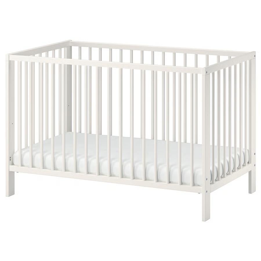 Lit bébé évolutif IKEA Gulliver+Matelas Multicare,état impec, Enlèvement, Comme neuf, Lit