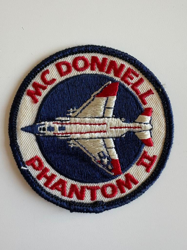 USAF/US Navy F-4 Phantom patch, Collections, Enlèvement ou Envoi