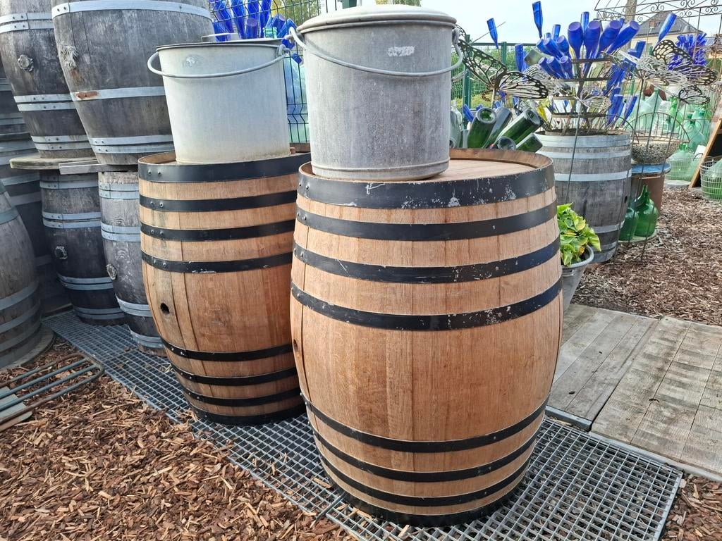 Eiken wijntonnen 400l & 450l! Super kwaliteit & decoratief, Ophalen
