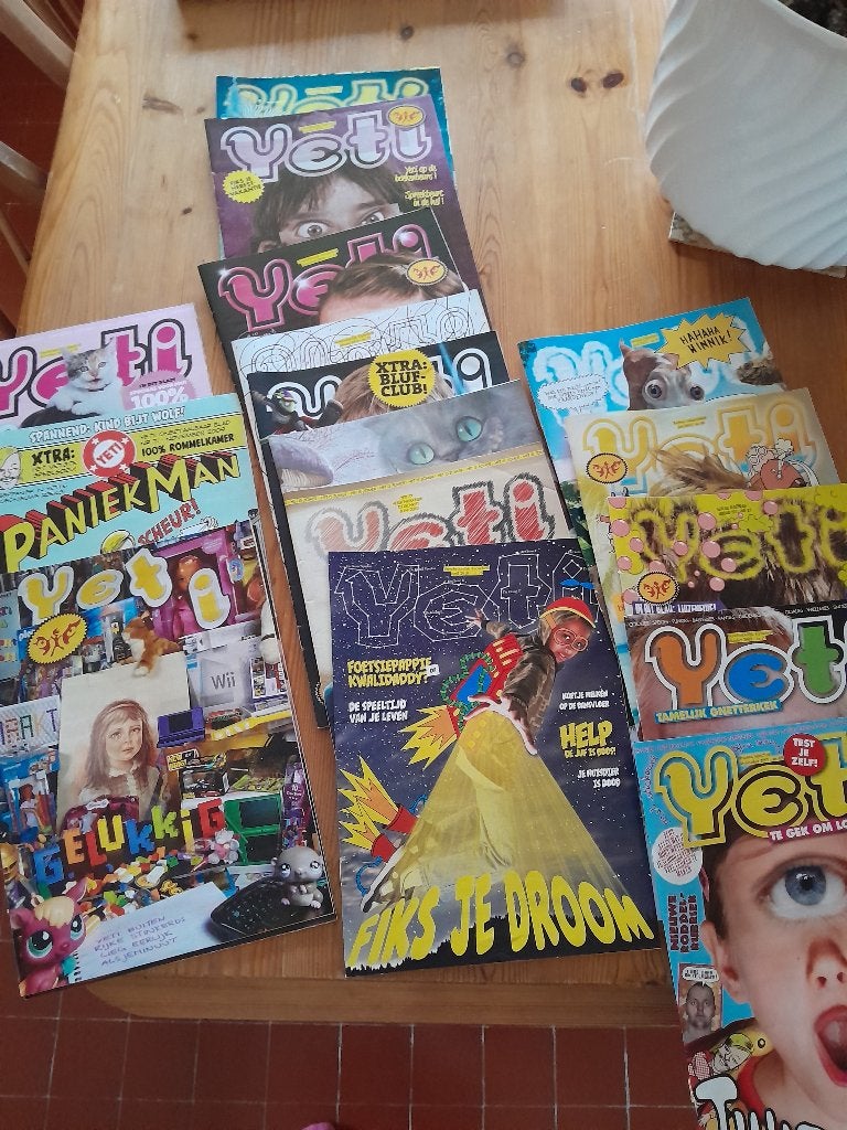 yeti magazine, Enlèvement