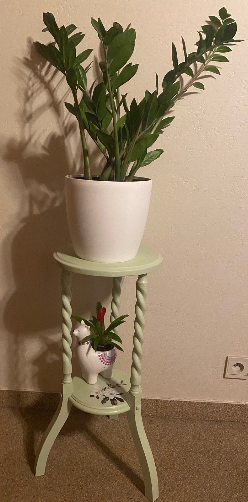 Unieke Plantenstaander hersteld en restyled, Huis en Inrichting, Ophalen, Zo goed als nieuw