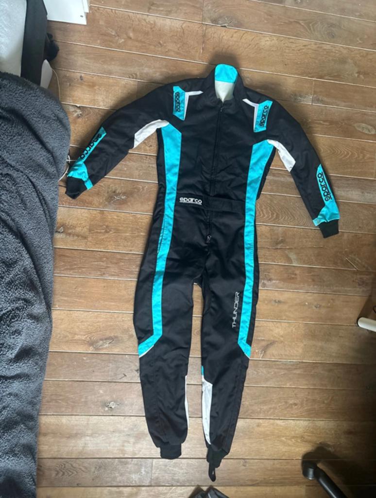 Sparco kartoveral maat xs, Ophalen, Zo goed als nieuw