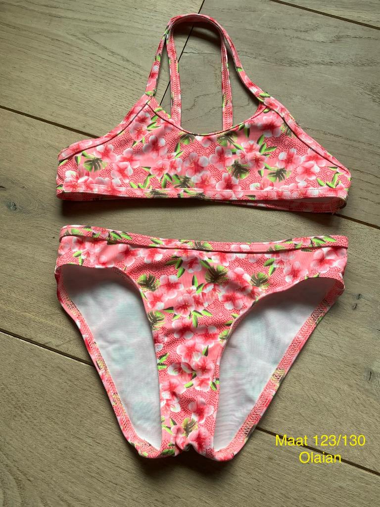 Bikini - Olaian - maat 123/130, Olaian, Gebruikt, Meisje, Sport- of Zwemkleding