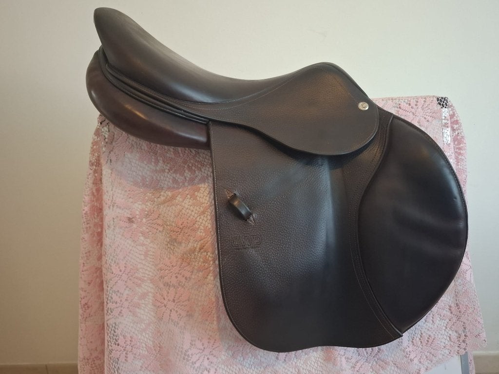 CWD springzadel 17,5 inch in topstaat, Obstacle, L (17.5 pouces), Moyen, CWD