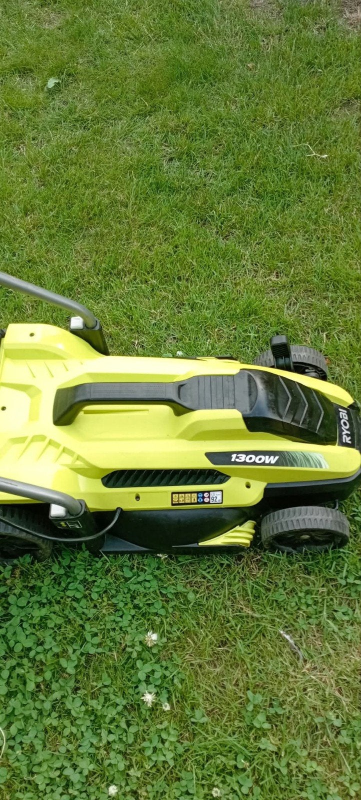 tondeuse électrique Ryobi, Jardin & Terrasse, 30 à 39 cm, Utilisé, Bac de ramassage, Tondeuses à gazon électriques