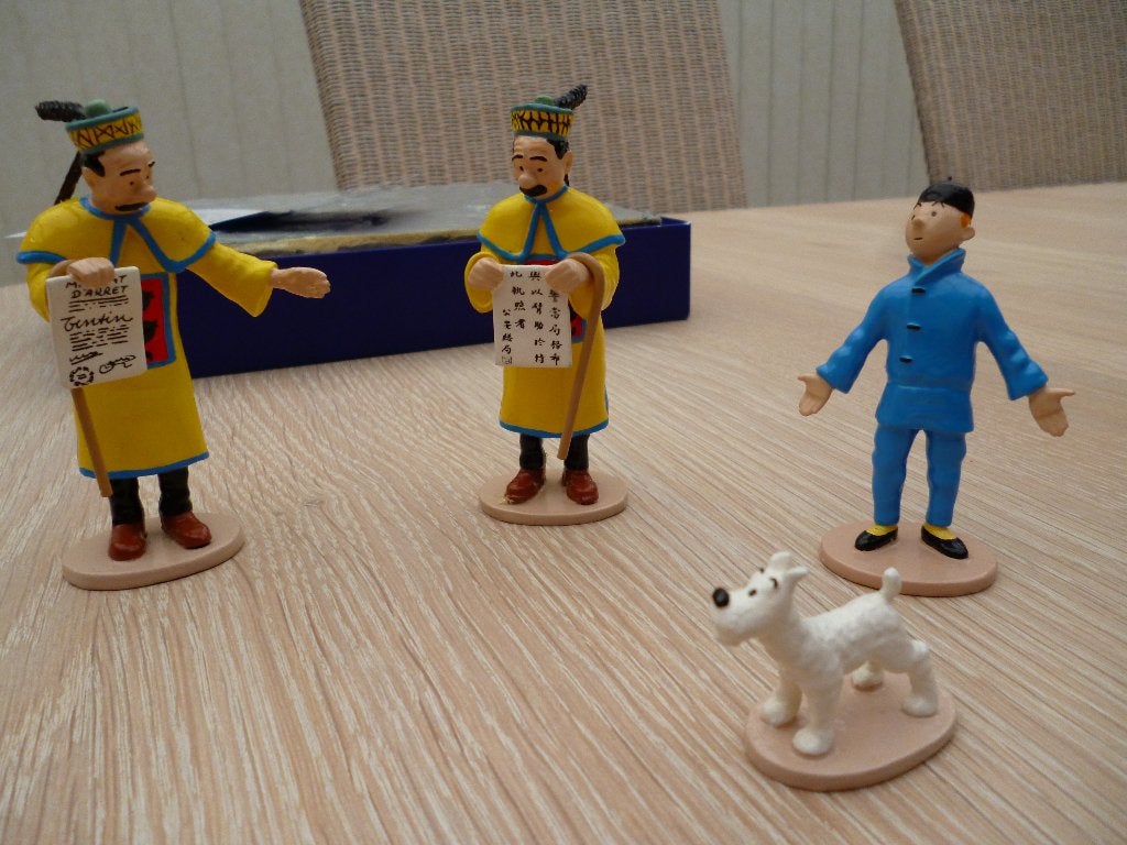TINTIN /Scène du mandat d'arrêt / Pixi, Enlèvement ou Envoi, Tintin, Neuf