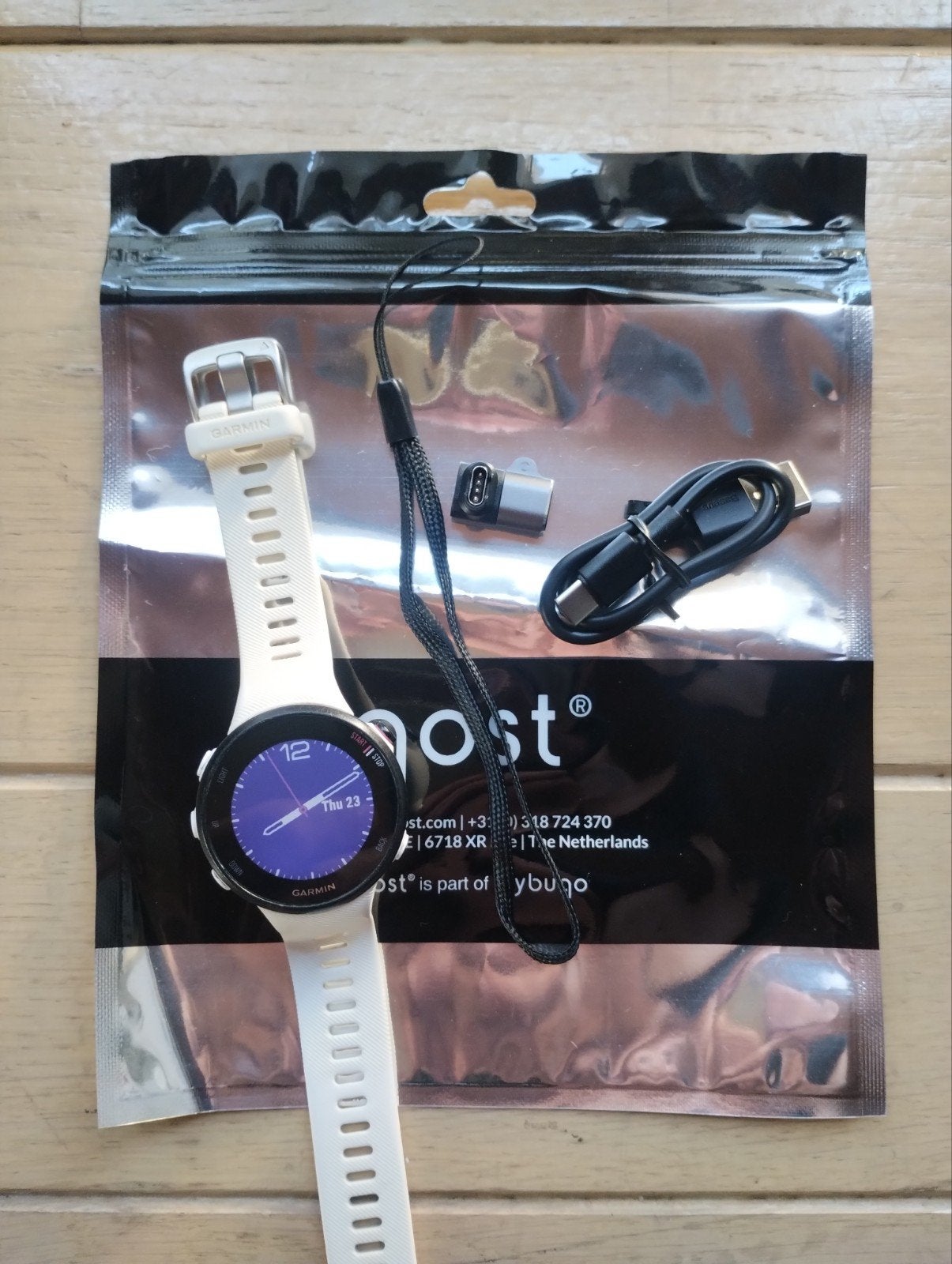 Garmin Forerunner 45S, Ophalen, Wit, Garmin, Zo goed als nieuw