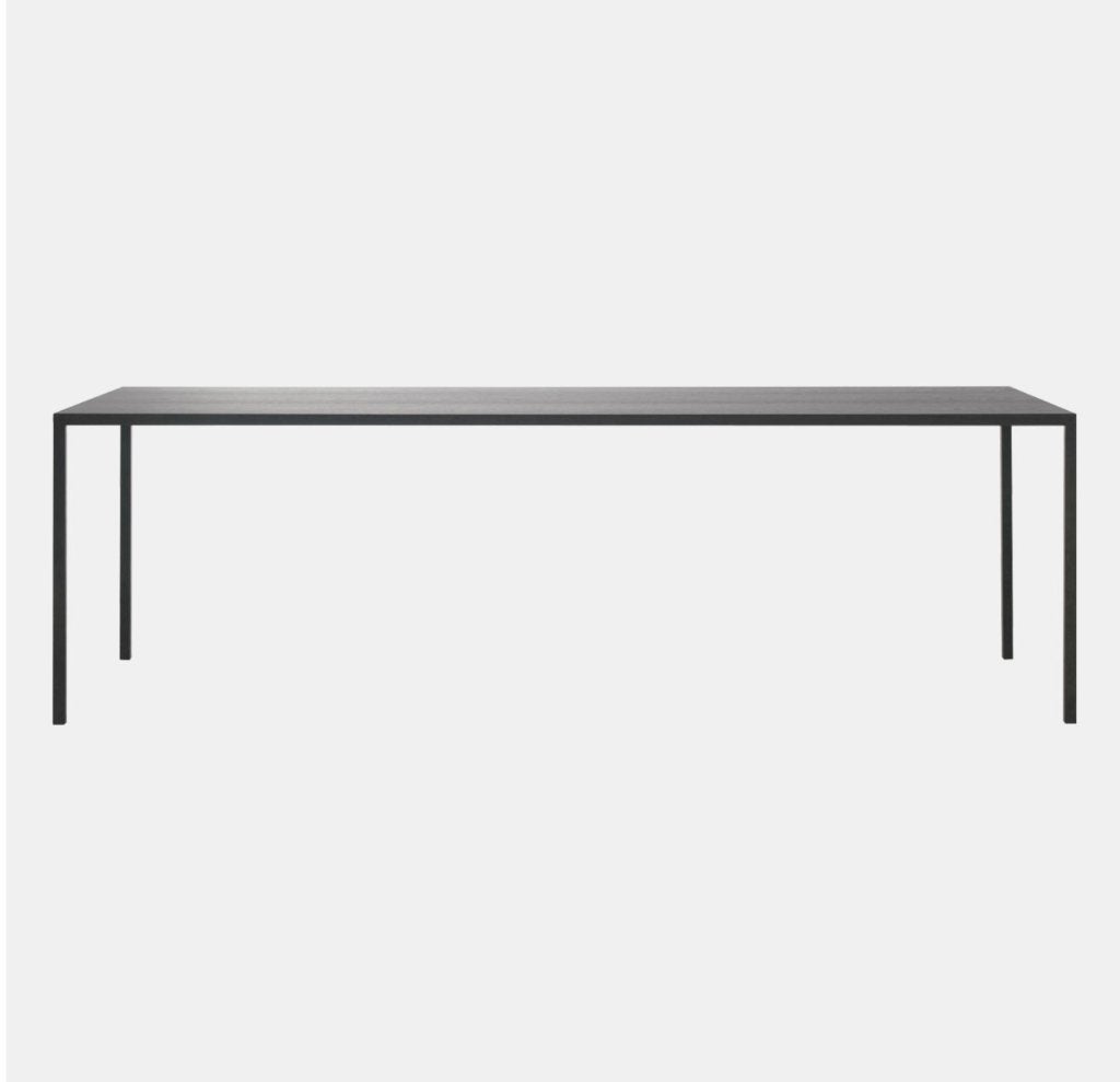 table design arco slim line en placage de bois, Maison & Meubles, Enlèvement, Utilisé