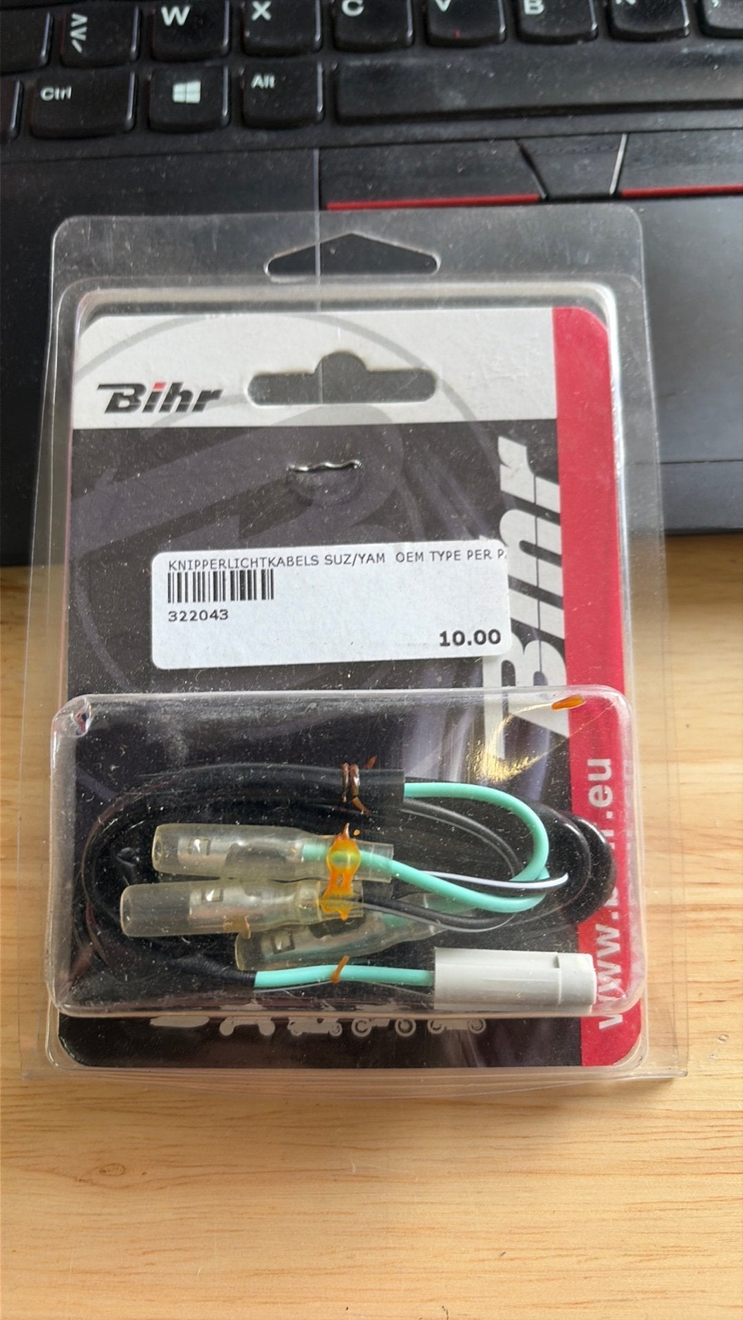 Bihr Knipperlicht Adapterkabels voor Suzuki / Yamaha, Ophalen, Nieuw
