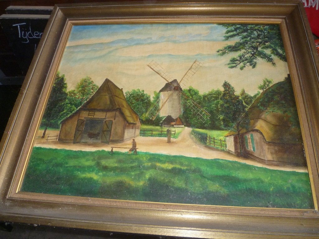 SCHILDERIJ OP DOEK, Enlèvement