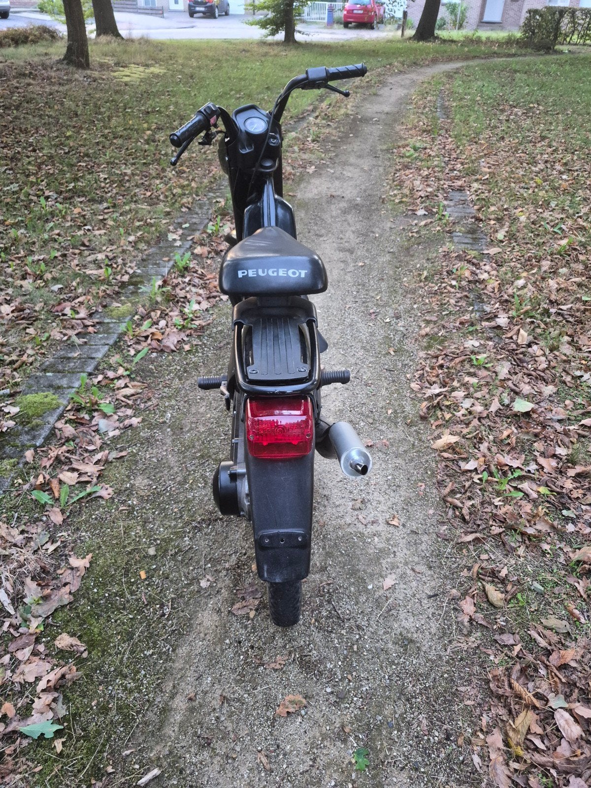 Peugeot fox 50cc voor onderdelen of export of crossen, Ophalen, Klasse A (25 km/u), Zo goed als nieuw, 50 cc