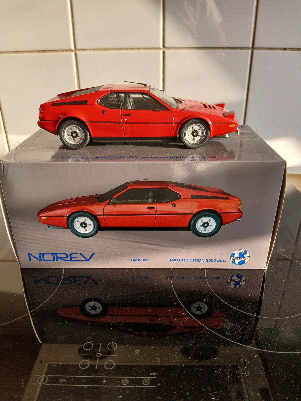 BMW 1M, Hobby en Vrije tijd, Modelauto's | 1:18, Ophalen of Verzenden, Zo goed als nieuw, Auto, Norev