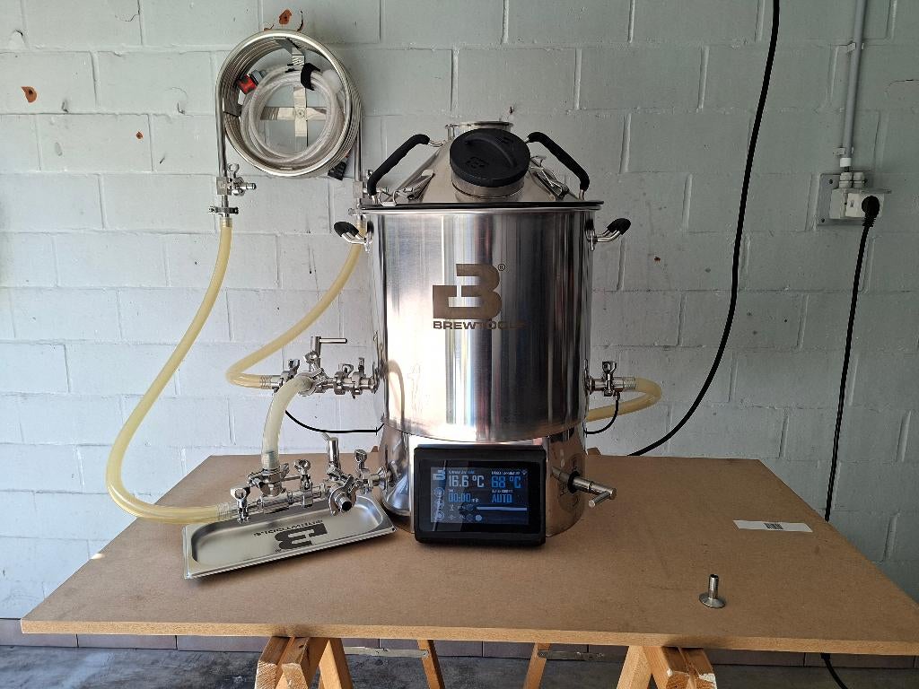 Volledige brouwinstallatie, Ophalen, Gebruikt