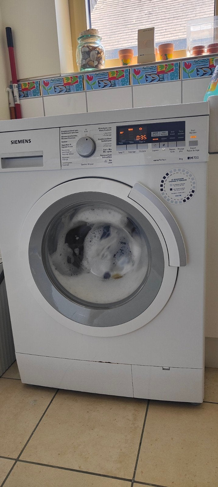 Machine à laver, lave linge Siemens 7kg, Electroménager, Enlèvement