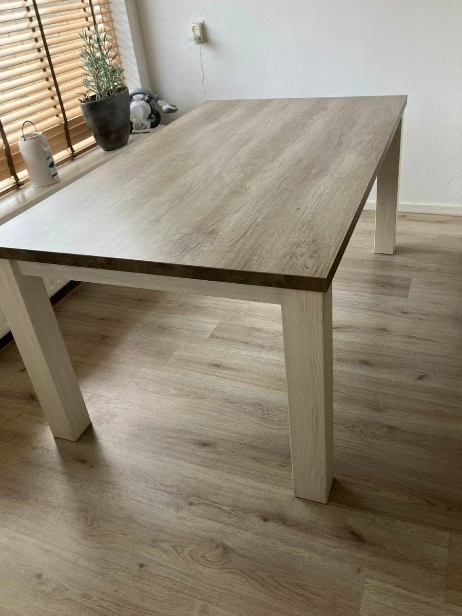 Eetkamerset, Huis en Inrichting, Complete eetkamers, Gebruikt, 4 tot 6 stoelen, Ophalen